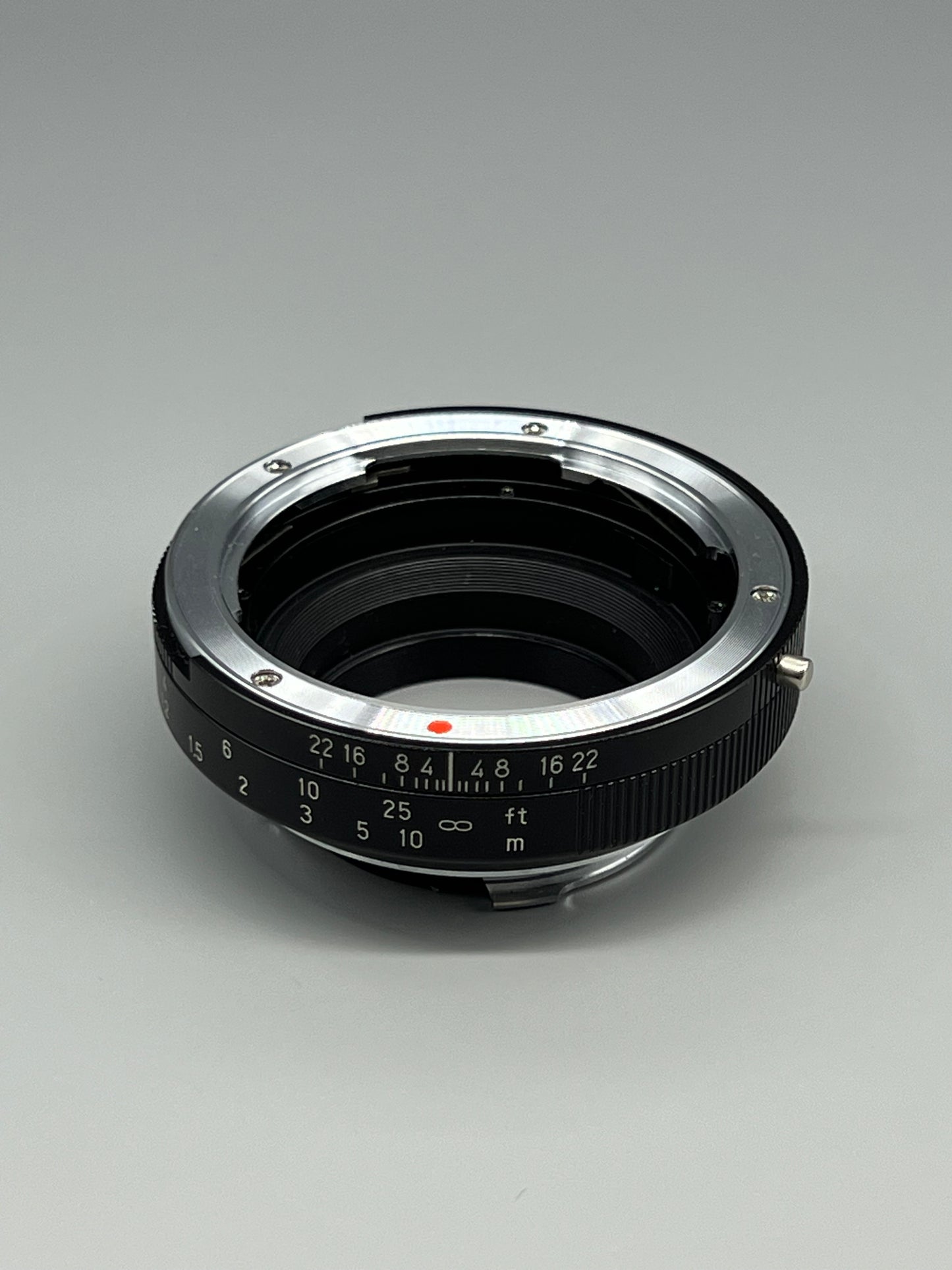 coupled CY-LM（Version 1.5） R50 rangefinder-link adapter CY mount lens to Leica M camera