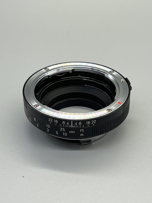 coupled PK-LM（Version 1.5） R50 rangefinder-link adapter CY mount lens to Leica M camera